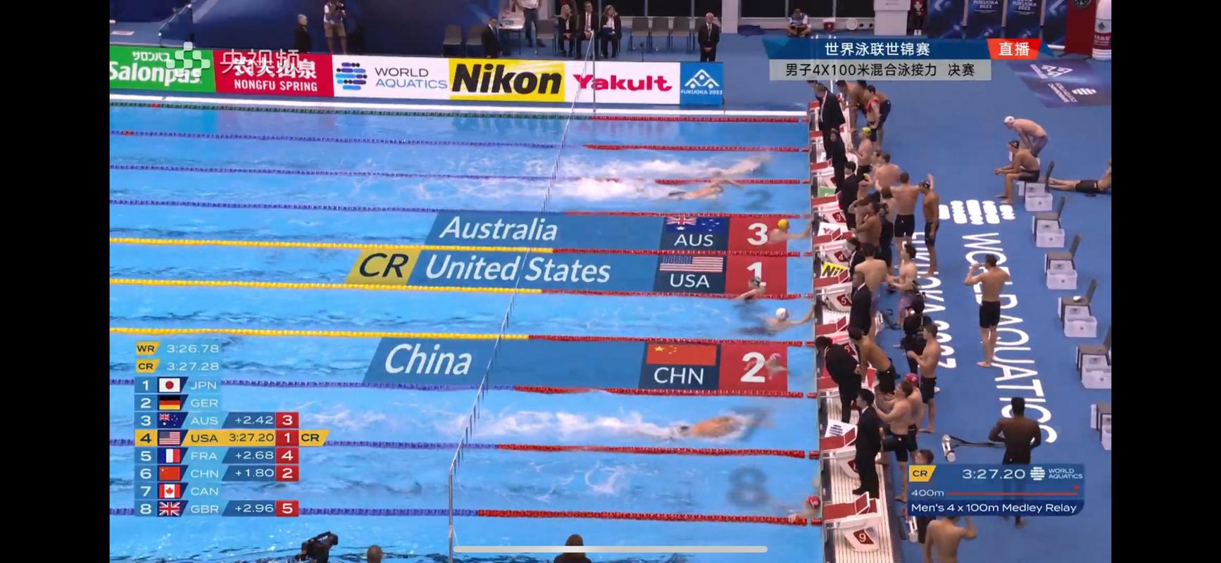 游泳世锦赛2023直播在线观看